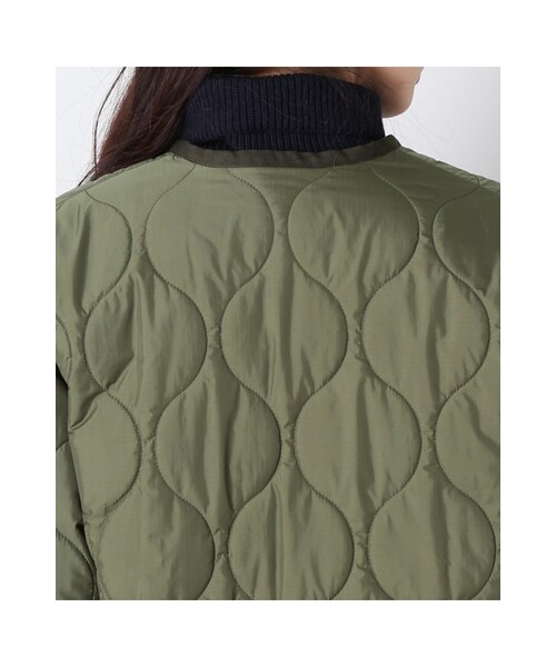 plage（プラージュ）の「3/8 per plage キルティングコート（ジャケット/アウター・ベージュ/カーキ・36/38）」の11枚目の写真