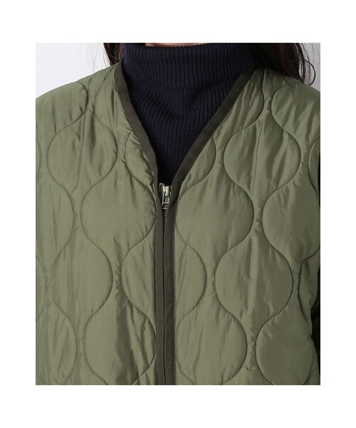 plage（プラージュ）の「3/8 per plage キルティングコート（ジャケット/アウター・ベージュ/カーキ・36/38）」の10枚目の写真