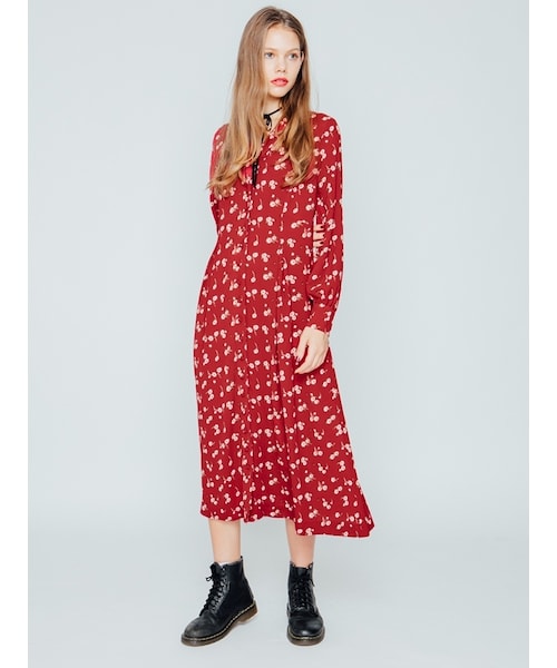 jouetie（ジュエティ）の「オープンカラーレトロワンピ（）」 - WEAR