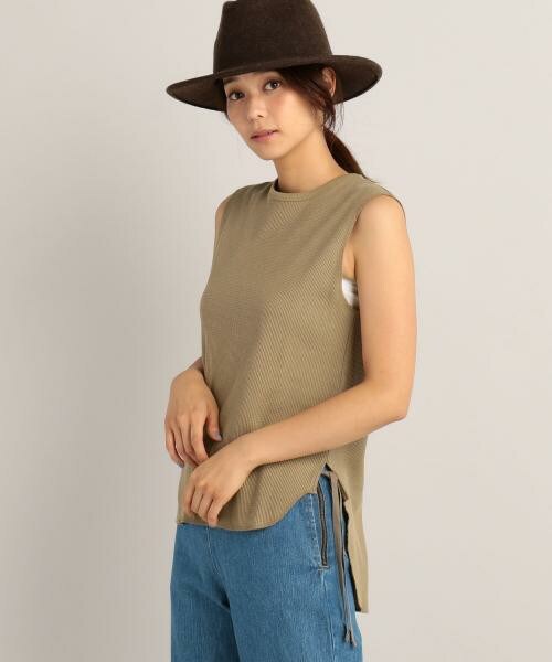 Mjuka ミューカ の 両脇リボンタンクトップ その他 Wear