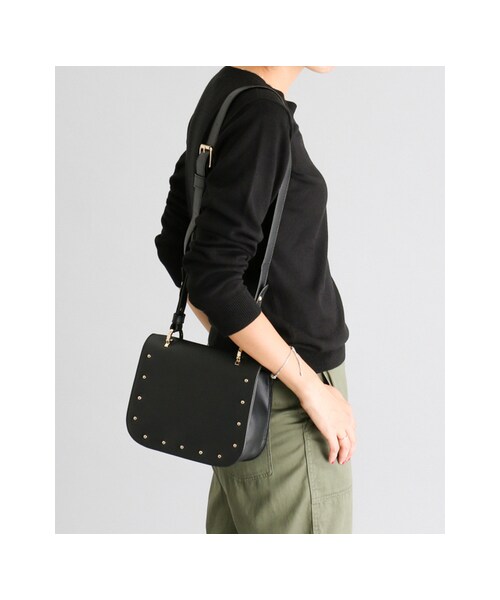 RODE SKO（ロデスコ）の「MARINA プチスタッズショルダー（バッグ・レディース・BEIGE/BLACK・-）」の5枚目の写真