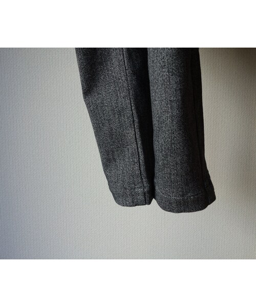 FOB FACTORY（エフオービーファクトリー）の「F.O.B エフオービーファクトリー F0438 RELAX NARROW EASY PANTS リラックスナローイージーパンツ ヘザーチャコール（その他パンツ・メンズ・その他）」の14枚目の写真