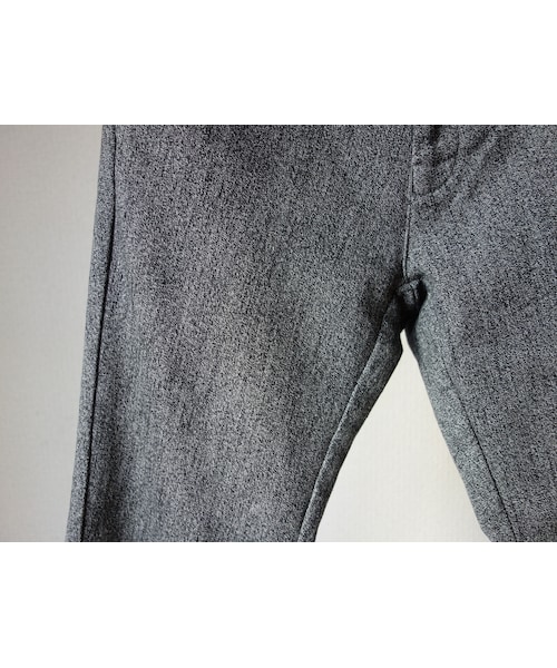 FOB FACTORY（エフオービーファクトリー）の「F.O.B エフオービーファクトリー F0438 RELAX NARROW EASY PANTS リラックスナローイージーパンツ ヘザーチャコール（その他パンツ・メンズ・その他）」の11枚目の写真