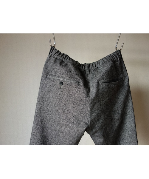 FOB FACTORY（エフオービーファクトリー）の「F.O.B エフオービーファクトリー F0438 RELAX NARROW EASY PANTS リラックスナローイージーパンツ ヘザーチャコール（その他パンツ・メンズ・その他）」の13枚目の写真
