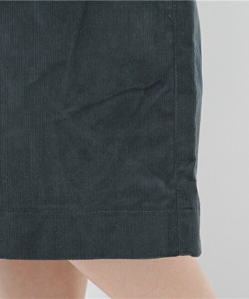 archives（アルシーヴ）の「コーデュロイタイトスカート（スカート・レディース・ブラウン/ベージュ/ネイビー・MEDIUM）」の10枚目の写真