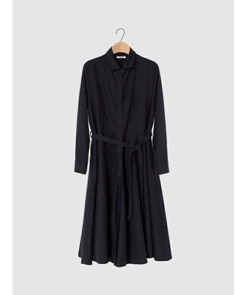 SINOWS(シノウズ)の「ribon shirts dresses(シャツワンピース・レディース・khaki/navy・one size (詳細サイズはサイトをご確認ください。))」の2枚目の写真