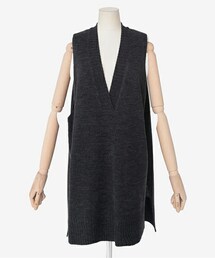 DHOLIC | 深Vネックニットベスト(ベスト)