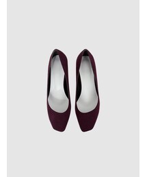 SINOWS | wine suede pumps hill(パンプス)