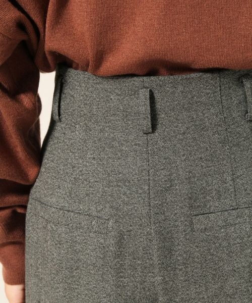 LOWRYS FARM（ローリーズファーム）の「★WEB先行予約アイテム★ハイウエストワイドパンツ（パンツ・ブラック/ブラウン・M/L）」の8枚目の写真