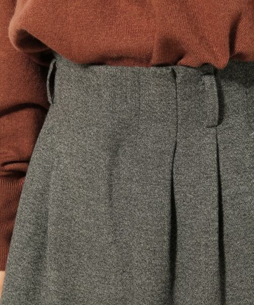 LOWRYS FARM（ローリーズファーム）の「★WEB先行予約アイテム★ハイウエストワイドパンツ（パンツ・ブラック/ブラウン・M/L）」の5枚目の写真