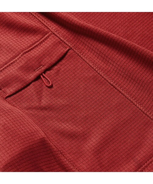 SALOMON（サロモン）の「Salomon Agile Mesh-Trimmed AdvancedSkin ActiveDry T-Shirt（Tシャツ/カットソー・メンズ・Red・M/L/XL/XXL）」の4枚目の写真