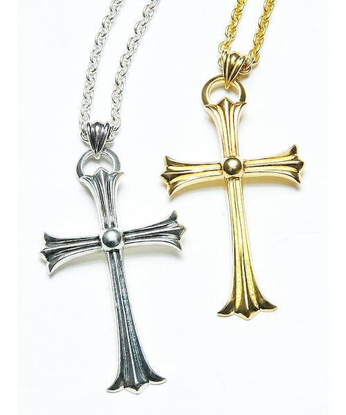 JACKROSE SUGIZO×Luv maisonシルバー クロスネックレス JACKROSE（ジャックローズ）の「ビッグクロスロングネックレス