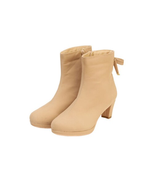 F i.n.t（フィント）の「バックリボンプレーンブーツ/F&A（ブーツ・レディース・その他）」の2枚目の写真