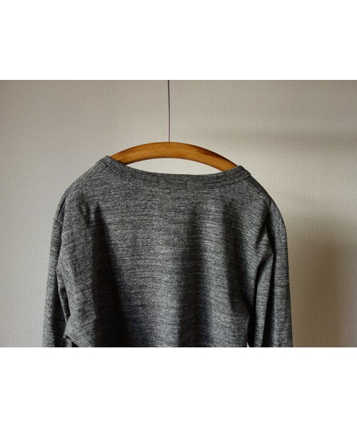 FOB FACTORY(エフオービーファクトリー)の「【完売御礼】BETTER ベター MID WEIGHT CREW NECK L/S SHIRT ミッドウェイト クルーネック ロングスリーブ シャツ 杢チャコール(その他パンツ・メンズ・その他)」の15枚目の写真