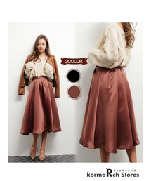 KORMARCH | タックギャザースカート(スカート)