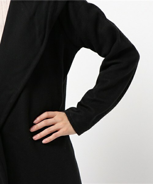 archives（アルシーヴ）の「フード付き起毛コーディガン（その他アウター・レディース・ブラック/グレー/ベージュ・MEDIUM）」の8枚目の写真