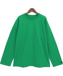 Dailyabout | シンプルラウンドネックドロップショルダー長袖Ｔシャツ(P0000VMT)(Tシャツ/カットソー)