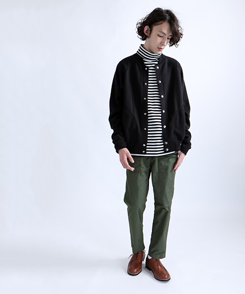FREAK'S STORE(フリークスストア)の「SPワッフルオフタートルサーマル ロングスリーブ(トップス・メンズ・オフホワイト/グレー/ブラック/ネイビー・M/L)」の10枚目の写真