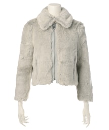 CHEAP MONDAY | Pace fur jacket(ジャケット/アウター)