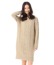 Honeys | Ｖネックワンピース(ワンピース/ドレス)