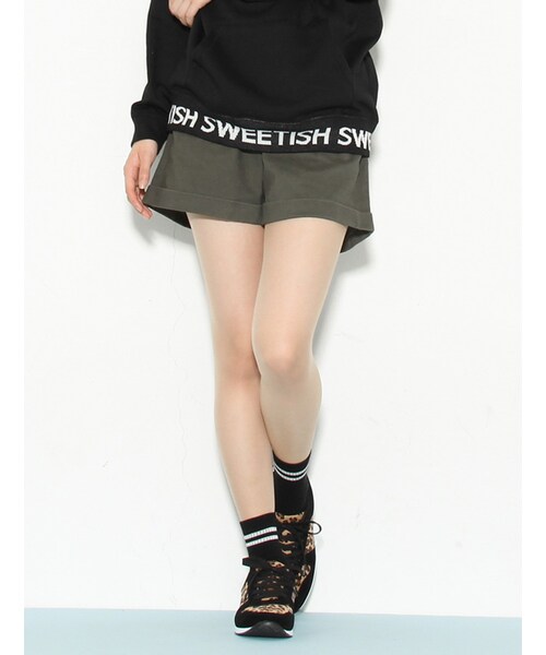 Honeys ハニーズ の ベルト付ショートパンツ パンツ Wear