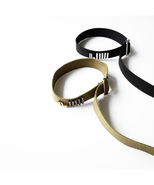 Y.A.Acc（ワイエーアク）の「morse code chokerBLACK（ネックレス・レディース・その他）」の6枚目の写真