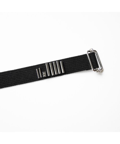 Y.A.Acc（ワイエーアク）の「morse code chokerBLACK（ネックレス・レディース・その他）」の5枚目の写真