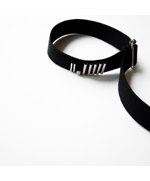 Y.A.Acc（ワイエーアク）の「morse code chokerBLACK（ネックレス・レディース・その他）」の4枚目の写真