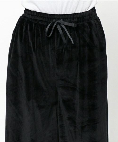 archives（アルシーヴ）の「ベロアワイドパンツ（その他パンツ・レディース・ブラック/ブラウン/カーキ・MEDIUM）」の7枚目の写真