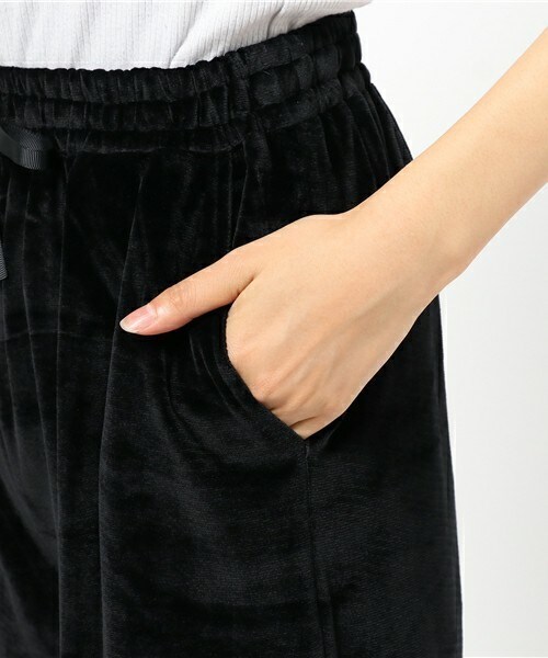 archives（アルシーヴ）の「ベロアワイドパンツ（その他パンツ・レディース・ブラック/ブラウン/カーキ・MEDIUM）」の9枚目の写真