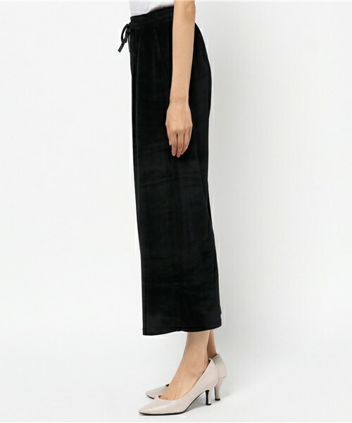 archives（アルシーヴ）の「ベロアワイドパンツ（その他パンツ・レディース・ブラック/ブラウン/カーキ・MEDIUM）」の5枚目の写真