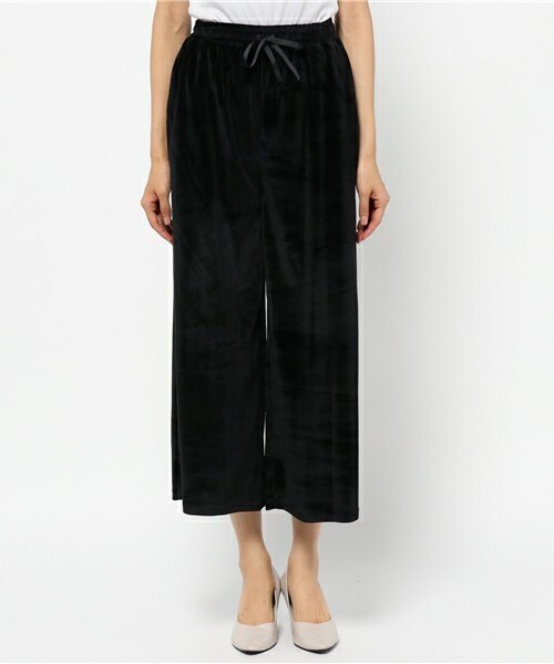 archives（アルシーヴ）の「ベロアワイドパンツ（その他パンツ・レディース・ブラック/ブラウン/カーキ・MEDIUM）」の4枚目の写真