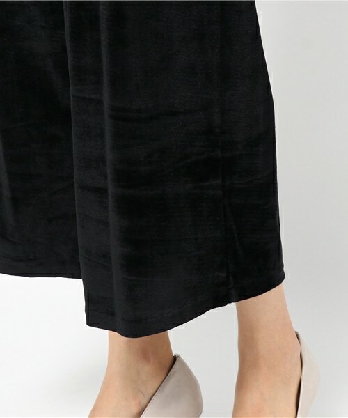 archives（アルシーヴ）の「ベロアワイドパンツ（その他パンツ・レディース・ブラック/ブラウン/カーキ・MEDIUM）」の10枚目の写真