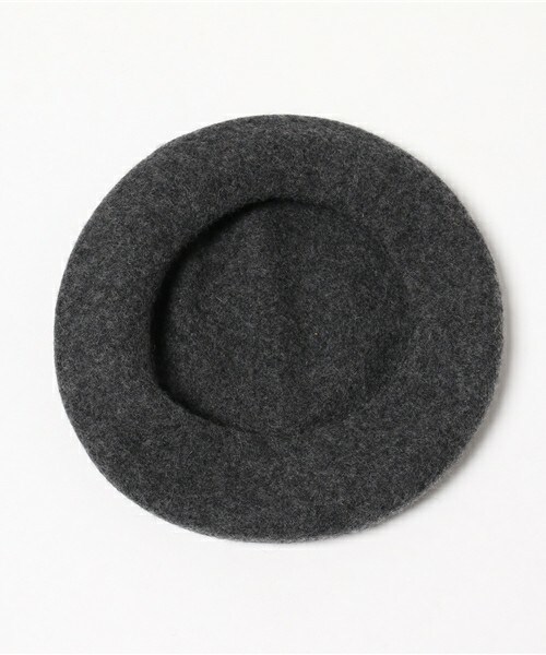 archives（アルシーヴ）の「シンプルバスクベレー（ハンチング/ベレー帽・レディース・チャコールグレー・MEDIUM）」の5枚目の写真