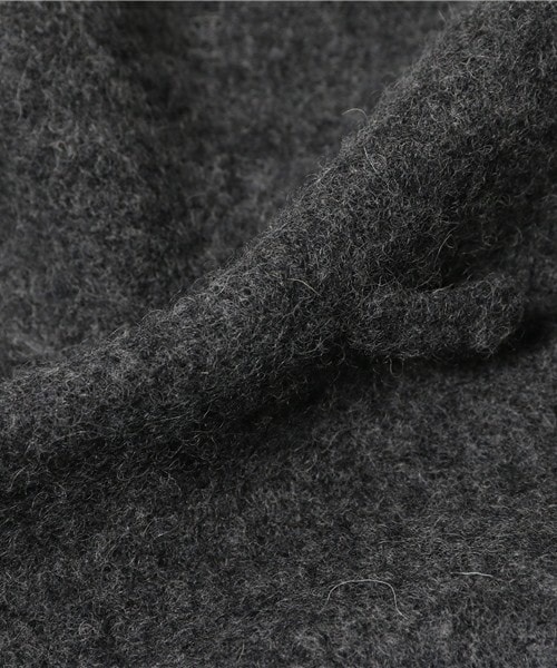 archives（アルシーヴ）の「シンプルバスクベレー（ハンチング/ベレー帽・レディース・チャコールグレー・MEDIUM）」の6枚目の写真