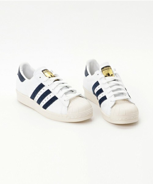 adidas Originals（アディダスオリジナルス）の「adidas　SUPER STAR80s（スニーカー・レディース・ネイビー・23/23h/24/24h）」の5枚目の写真