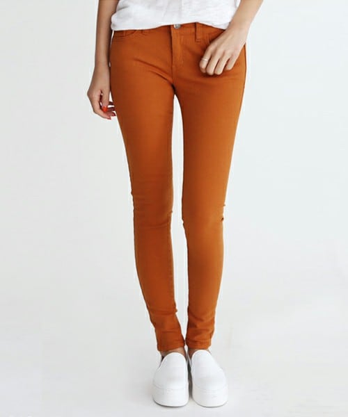 DHOLIC（ディーホリック）の「8COLORSスキニーパンツ（その他パンツ・レディース・アイボリー/カーキ/ダークオレンジ/ネイビー/ブラック/ブラックグレー/ベージュ/レッドパープル・25/26/27/28/29）」の8枚目の写真