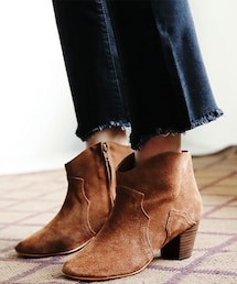 DHOLIC | スエードウエスタンショートブーツ(ブーツ)