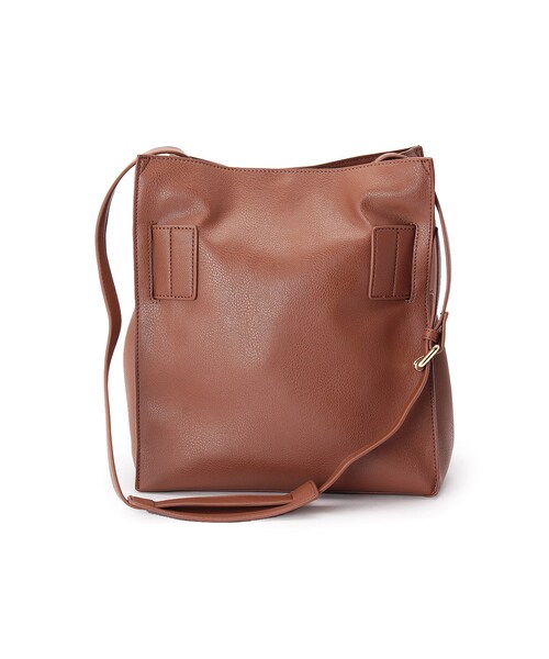 OZOC（オゾック）の「ショルダートートバッグ（バッグ・レディース・ブラウン/グレー/ブラック・その他）」の5枚目の写真