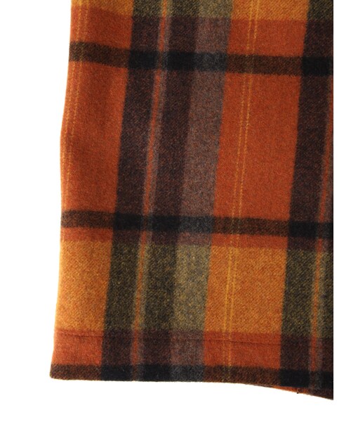 w closet（ダブルクローゼット）の「起毛チェックタイトスカート（スカート・レディース・レッド/ブルー/オレンジ・FREE）」の10枚目の写真