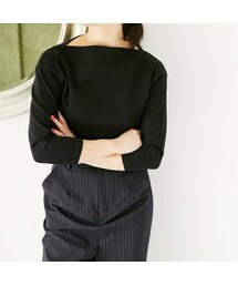 L'Ancre | L'Ancre (アンカー）ミラノリブドレスTシャツ(Tシャツ/カットソー)