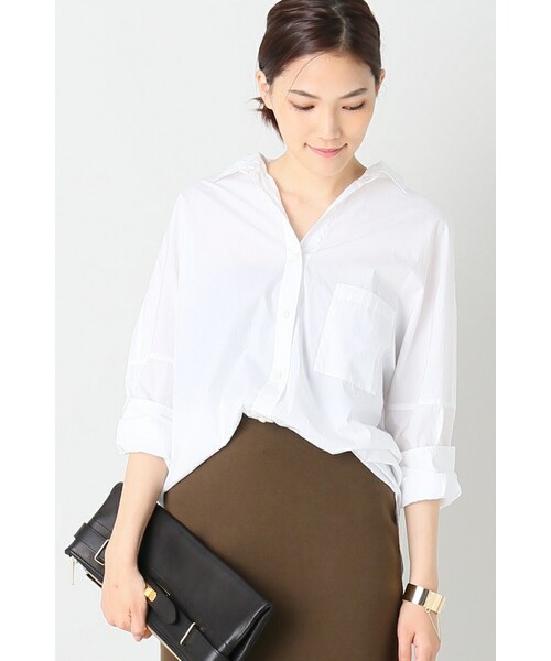 Deuxieme Classe ドロップショルダーシャツ Deuxieme Classe（ドゥーズィエムクラス）の「ドロップ