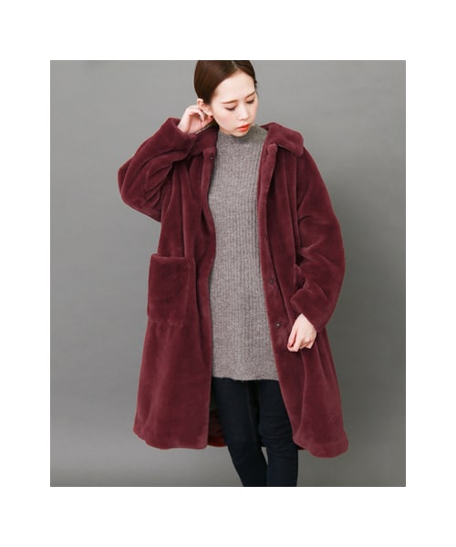 KBF（ケイビーエフ）の「フェイクファーコート（）」 - WEAR