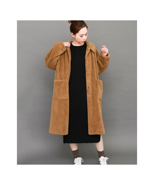 KBF（ケイビーエフ）の「フェイクファーコート（）」 - WEAR