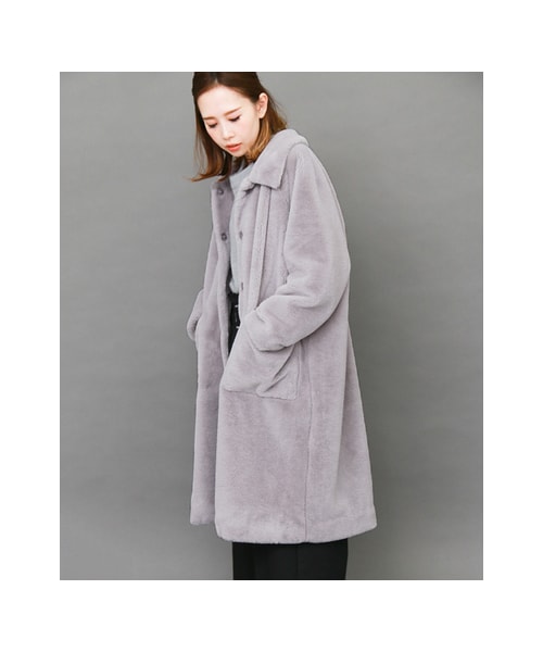 KBF（ケイビーエフ）の「フェイクファーコート（）」 - WEAR