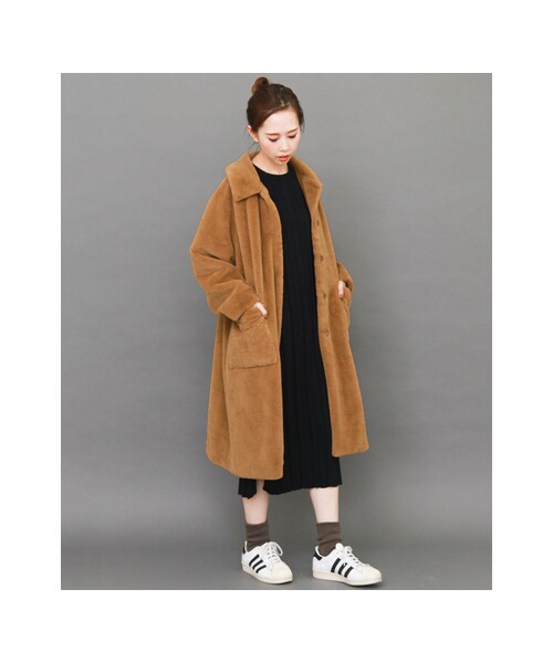 KBF（ケイビーエフ）の「フェイクファーコート（）」 - WEAR