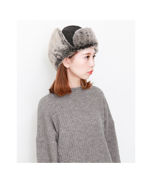 KBF（ケイビーエフ）の「フライトHAT（帽子・レディース・BLACK/CAMEL・one）」の5枚目の写真