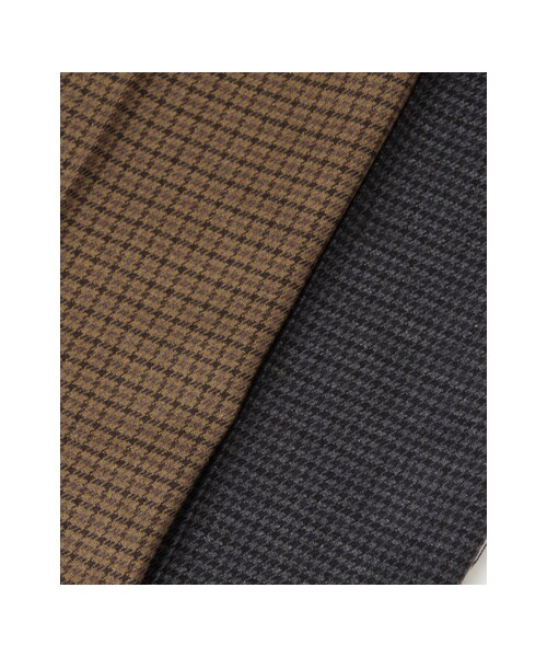 URBAN RESEARCH（アーバンリサーチ）の「ZUBON GUNCLUB CHECK 2TUCK WIDE（パンツ・メンズ・BLACK/CAMEL・1/2/3）」の19枚目の写真