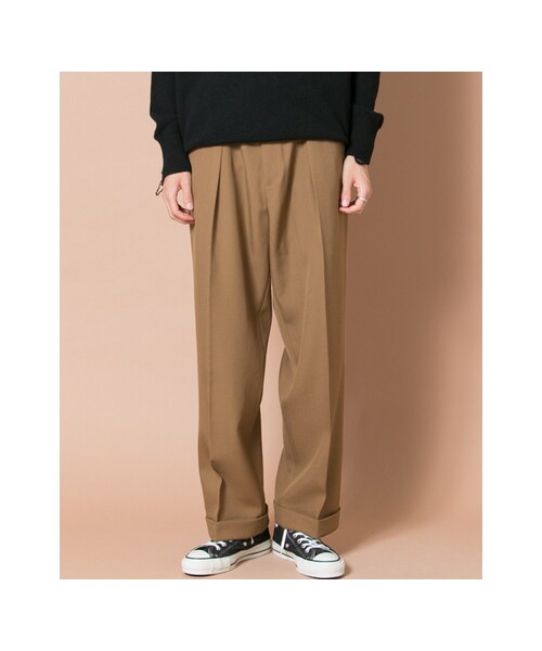 URBAN RESEARCH（アーバンリサーチ）の「ZUBON WOOL SERGE 1TUCK WIDE
