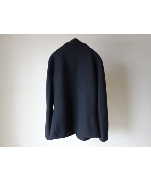 MANUAL ALPHABET（マニュアル アルファベット）の「【完売御礼】Manual alphabet マニュアルアルファベット  アクリルウール ストレッチポンチ 2釦ジャケット＆イージーパンツ NVY ネイビー【セットアップ】（テーラードジャケット・メンズ・その他）」の11枚目の写真